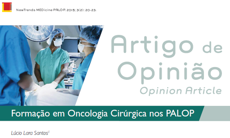 Formação em Oncologia Cirúrgica nos PALOP
